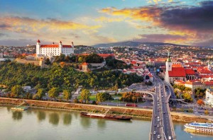 Братислава, Словакия, Братиславский Град