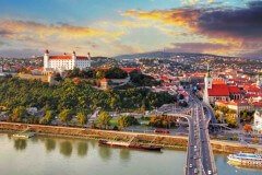 Братислава, Словакия, Братиславский Град