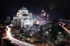 Новый Год 2017 в Белграде